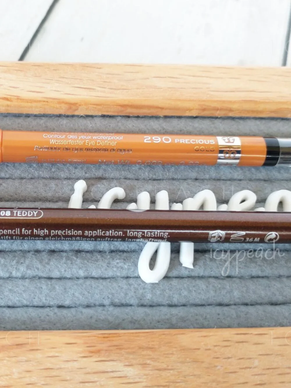 Eyeliner Bundle New Essence Kajal Pencil 08 Teddy Rimmel Precious Gold 290